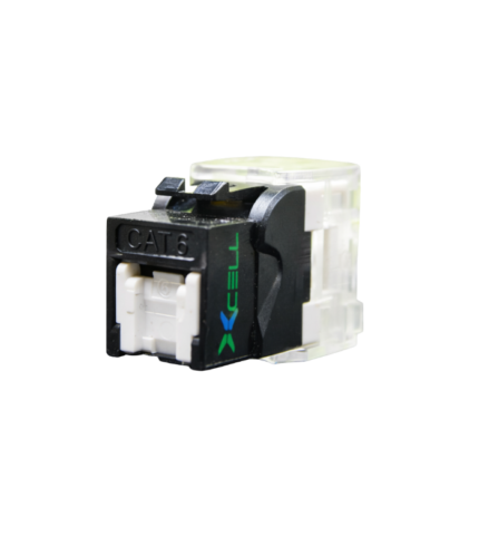 Xcell cat6 shuttered keystone