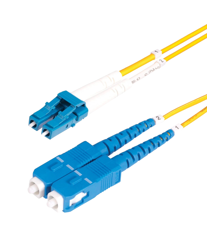 Draka UC Patch Cord , SM Duplex , LSZH 9um, SC-LC, 5m