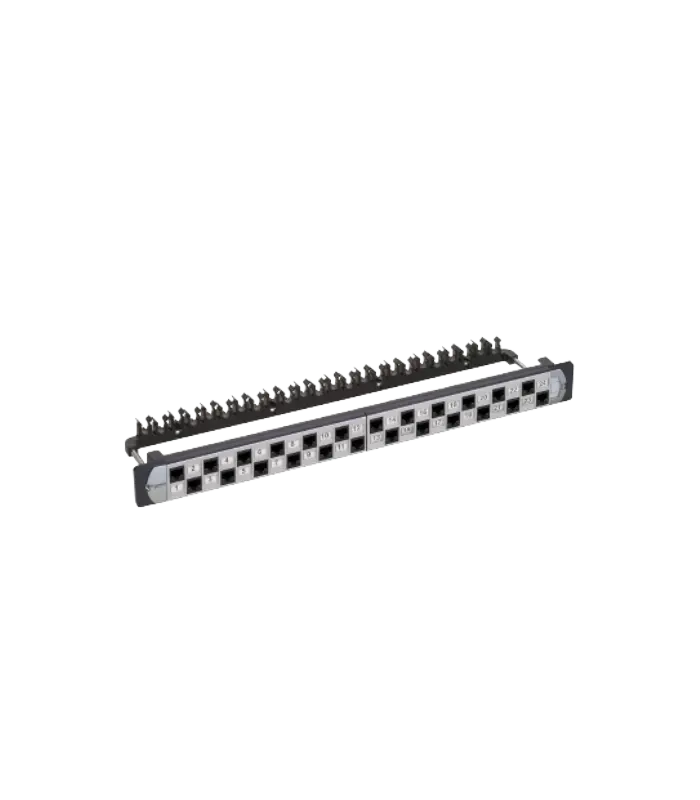 Schneider 24-Port CAT6A UTP Shuttered Patch Panel