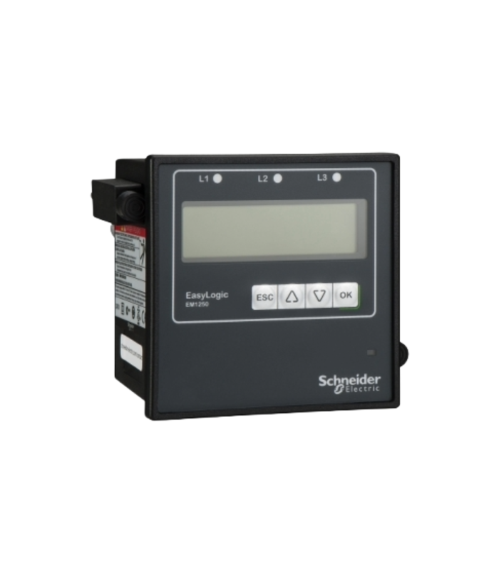 SCHNEIDER EM1250 POWER & ENERGY METER - CLASS 0.5, RS-485, 5A