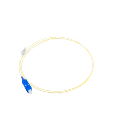 SC Singlemode Fiber Optic Pigtail, 1 Meter, SM